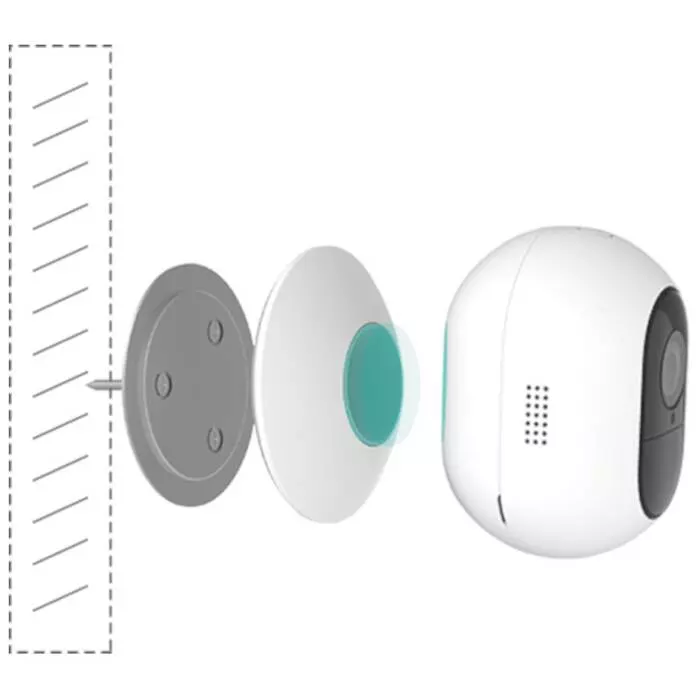 IP камера Xiaomi Yi Kami Wire-Free Camera Kit (WK101) White (Белый) IP камера Xiaomi Yi Kami Wire-Free Camera Kit (WK101) White (Белый)