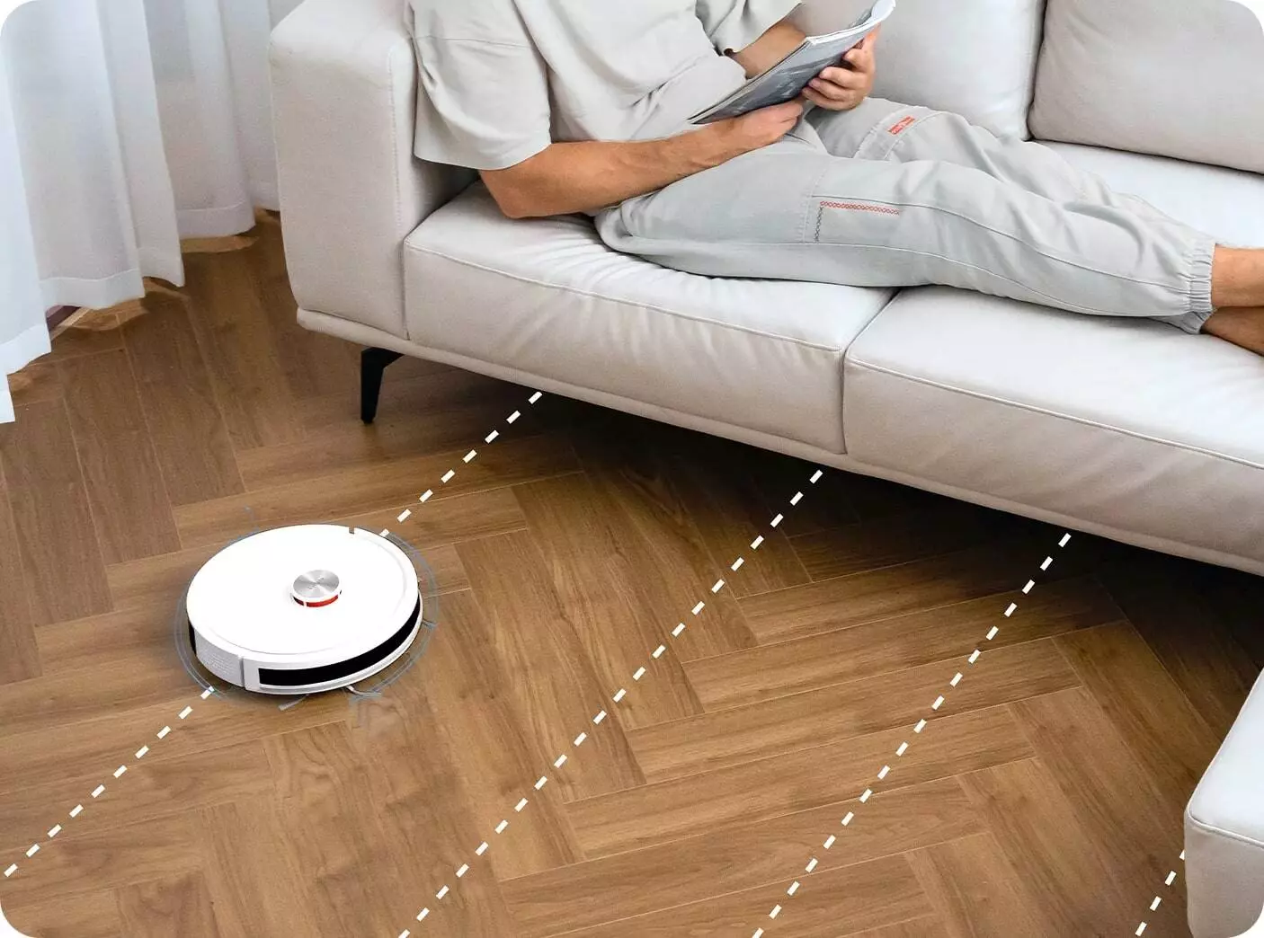 Робот-пылесос Lydsto R10 Multifunctional Robot Vacuum Cleaner (YM-R10-W03) White (Белый) Робот-пылесос Lydsto R10 Multifunctional Robot Vacuum Cleaner (YM-R10-W03) White (Белый)