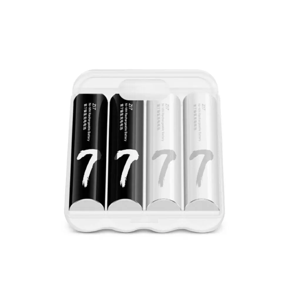 Аккумуляторные батарейки Xiaomi Rechargeable ZI7 AAA Ni-Mh 700 мА·ч (4 шт) Аккумуляторные батарейки Xiaomi Rechargeable ZI7 AAA Ni-Mh 700 мА·ч (4 шт)