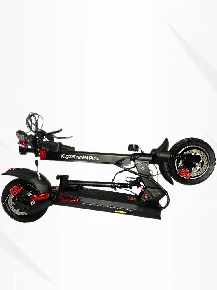 Электросамокат KugooKirin M4 Pro Plus 18AH JILONG Black (Черный) Электросамокат KugooKirin M4 Pro Plus 18AH JILONG Black (Черный)