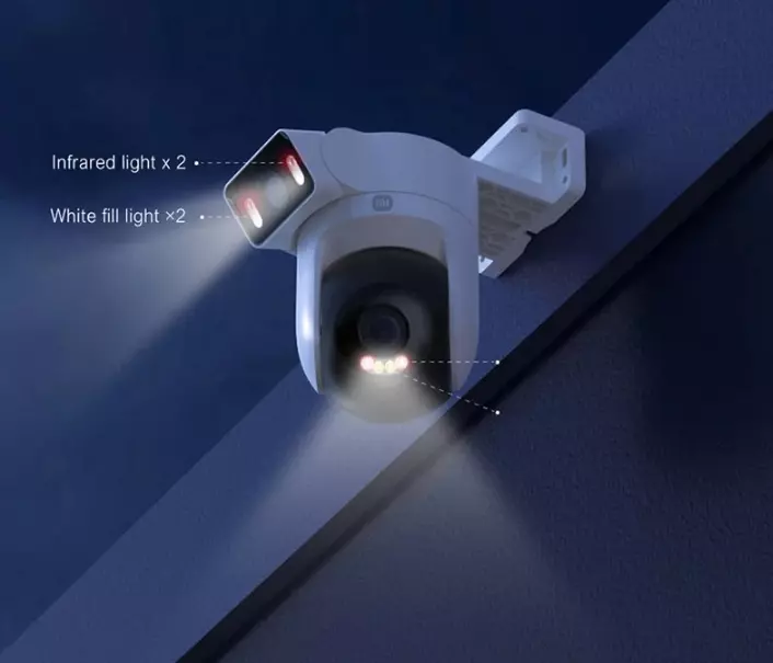 IP камера Xiaomi CW500, версия с двойной камерой (MJSXJ08HL) White (Белый)