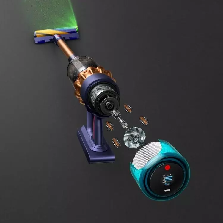 Пылесос Dyson Gen5 Detect Absolute Prussian Blue (SV23) Пылесос Dyson Gen5 Detect Absolute Prussian Blue (SV23)