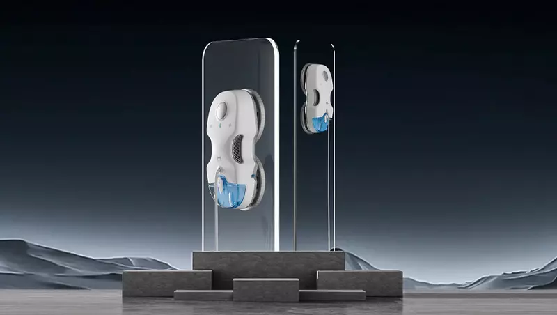 Робот-стеклоочиститель HUTT C7 White (Белый) Global Version