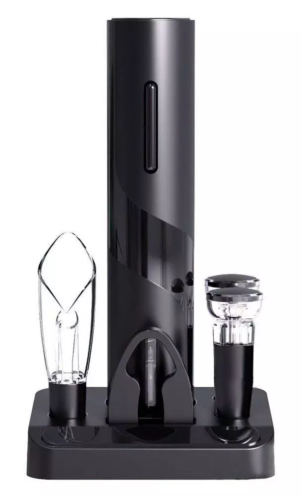 Винный набор 5 в 1 Circle Joy Electric Wine Opener Gift Set CJ-TZ08 Black (Черный) CN