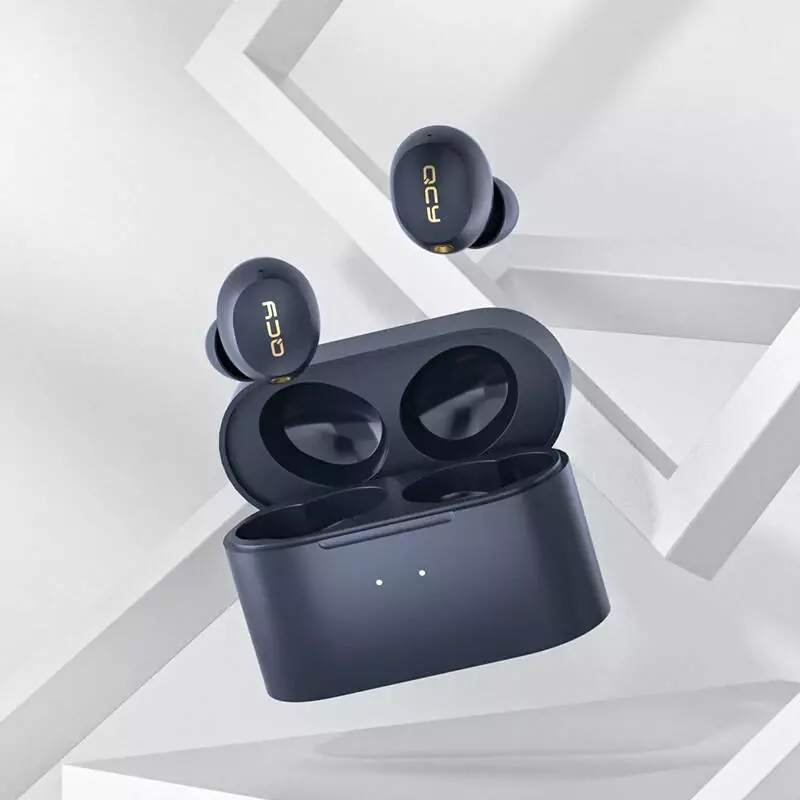 Беспроводные наушники QCY HT01 Dark Blue (Темно-синий) CN Беспроводные наушники QCY HT01 Dark Blue (Темно-синий) CN