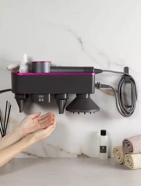 Сушилка-держатель для фена Dyson Pink (Розовый) Сушилка-держатель для фена Dyson Pink (Розовый)