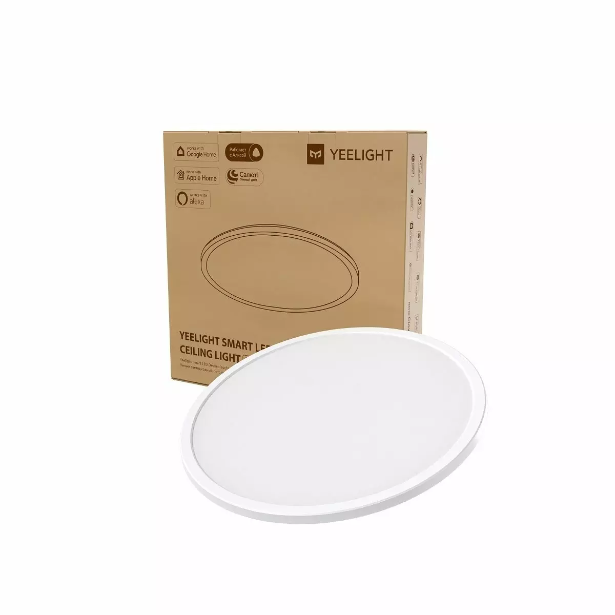 Потолочная лампа Yeelight Ultra Slim Smart C2201C235 White (Белый) Потолочная лампа Yeelight Ultra Slim Smart C2201C235 White (Белый)