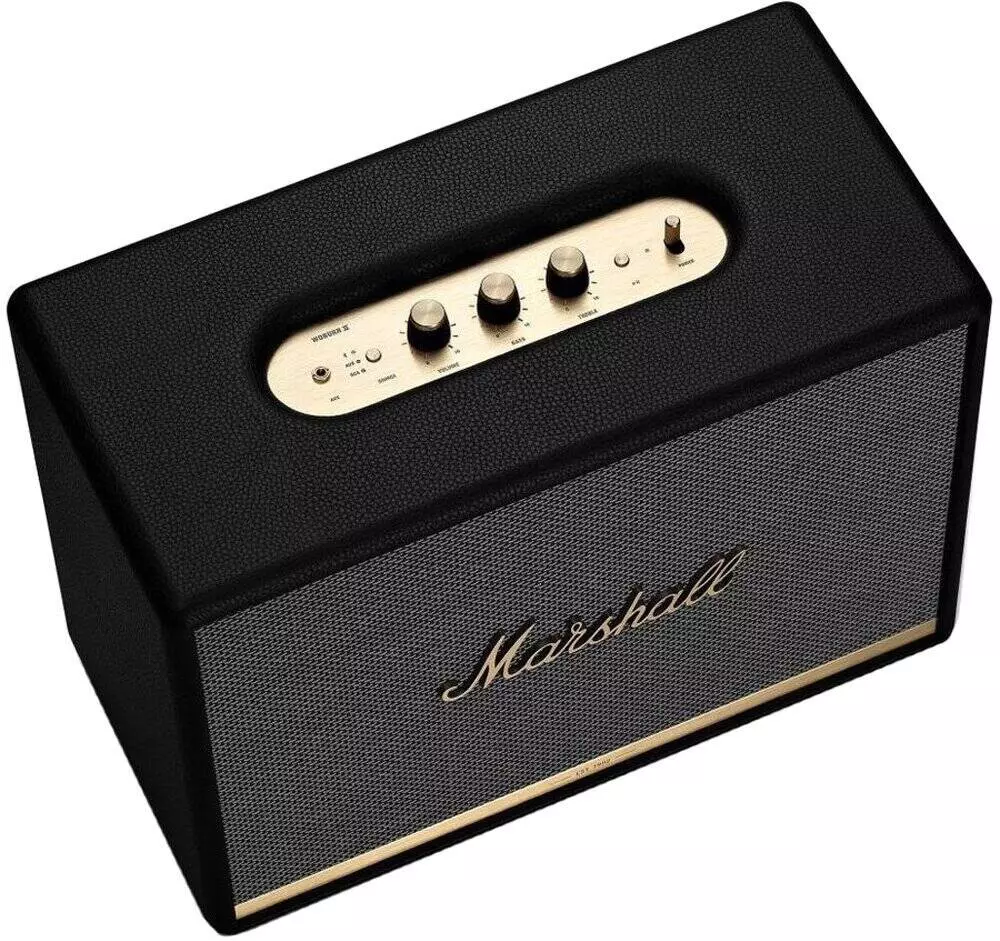Колонка портативная Marshall Woburn 2 Black (Черный) Global Version Колонка портативная Marshall Woburn 2 Black (Черный) Global Version