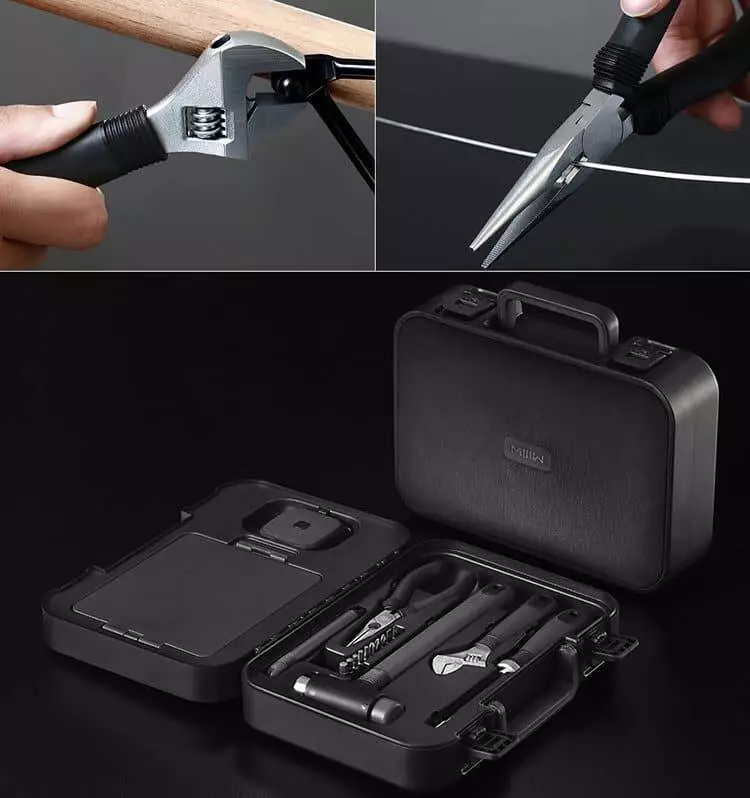 Набор инструментов MIIIW Toolkit Tool Storage Box (17 предм.) (MWTK01) Black (Черный) Набор инструментов MIIIW Toolkit Tool Storage Box (17 предм.) (MWTK01) Black (Черный)