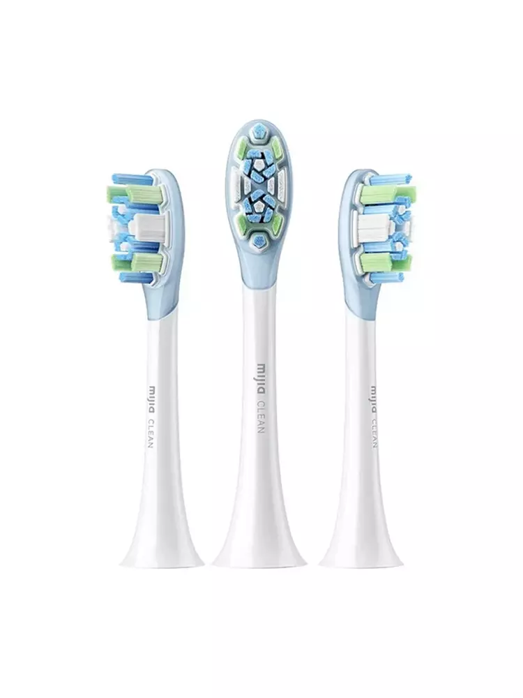 Сменные насадки Xiaomi MiJia Sonic Sweep Pro (3шт) (MBS308) White (Белый) Сменные насадки Xiaomi MiJia Sonic Sweep Pro (3шт) (MBS308) White (Белый)