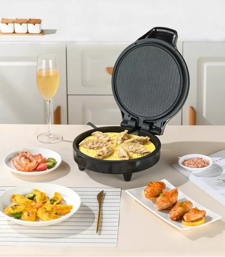 Пиццамейкер-гриль Liven LR-J2301 1000W (22,8 см) Black (Черный) Пиццамейкер-гриль Liven LR-J2301 1000W (22,8 см) Black (Черный)