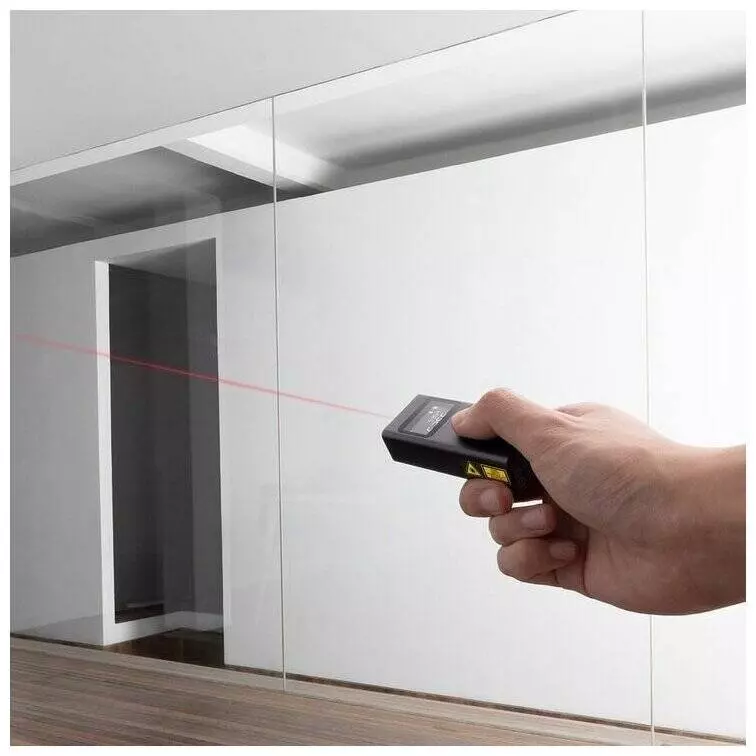 Лазерный дальномер Xiaomi Mijia Smart Laser Measure (MJJGCJYD001QW) Black (Черный) Лазерный дальномер Xiaomi Mijia Smart Laser Measure (MJJGCJYD001QW) Black (Черный)