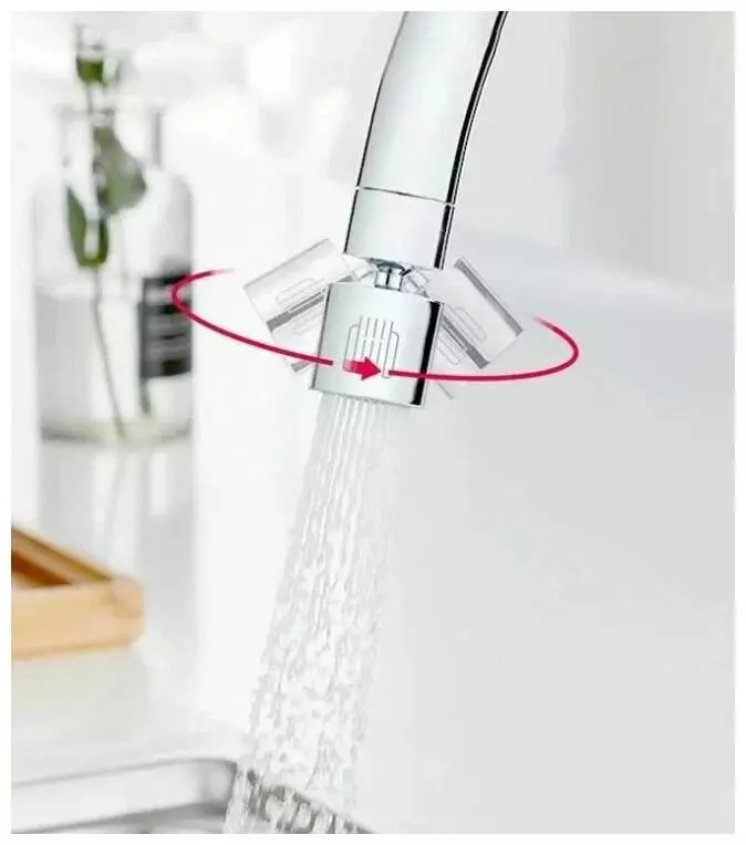 Насадка аэратор на крана diiib Dual Function Faucet Bubbler (DXSZ001-1) Silver (Серебристый) Насадка аэратор на крана diiib Dual Function Faucet Bubbler (DXSZ001-1) Silver (Серебристый)