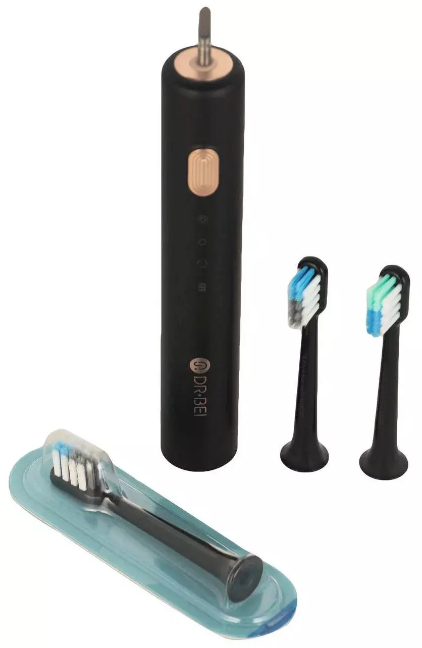 Электрическая зубная щетка DR.BEI Sonic Electric Toothbrush BY-V12 Black (Черный)