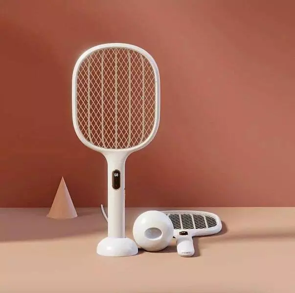 Электрическая мухобойка Qualitell Smart Digital Electric Fly Swatte S1 Pro White (Белый) Электрическая мухобойка Qualitell Smart Digital Electric Fly Swatte S1 Pro White (Белый)