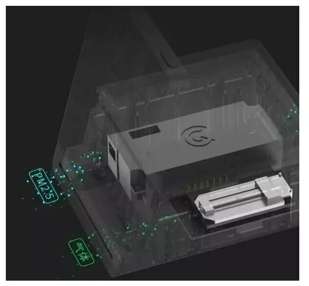 Анализатор качества воздуха Xiaomi Mijia Cleargrass Air Detector CGS1 Black (Черный)