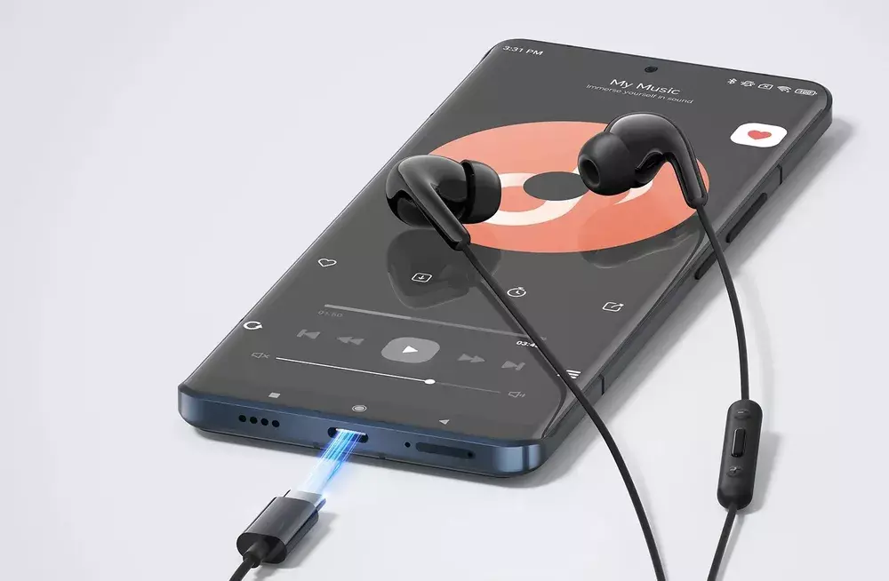 Проводные наушники Xiaomi Type-C Earphones (BHR8931GL / M2413E1) Black (Черный) Global Version Проводные наушники Xiaomi Type-C Earphones (BHR8931GL / M2413E1) Black (Черный) Global Version