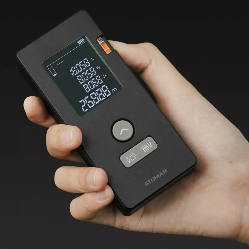 Лазерный дальномер Atuman Duka LS3 Laser Range Finder 80м Black (Черный)