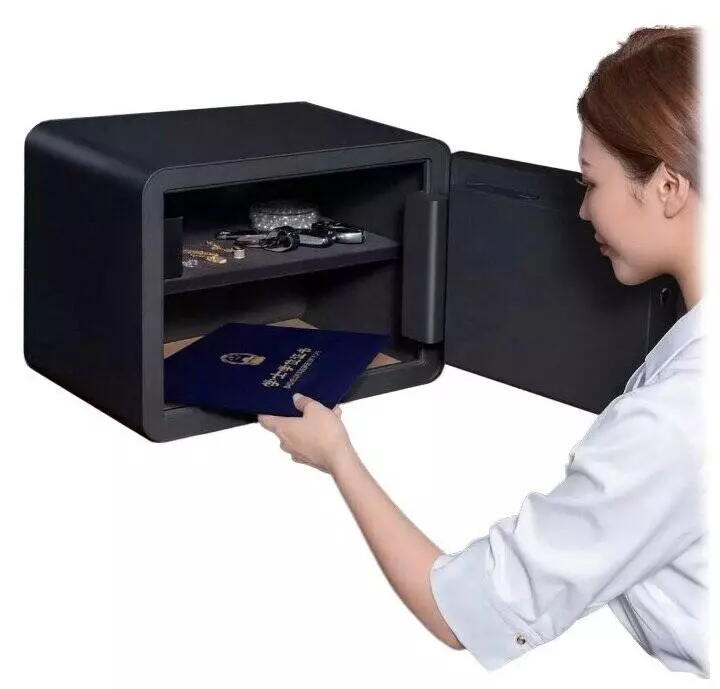 Сейф электронный с датчиком отпечатков Xiaomi Mijia Smart Safe Deposit Box Dark Grey (BGX-5X1-3001) Gray (Серый) Сейф электронный с датчиком отпечатков Xiaomi Mijia Smart Safe Deposit Box Dark Grey (BGX-5X1-3001) Gray (Серый)