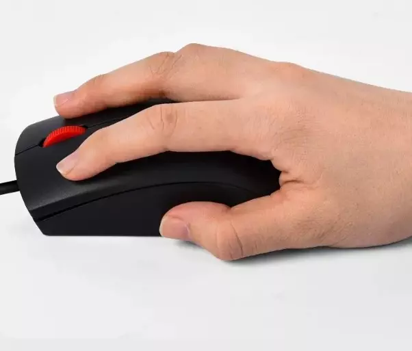 Мышь Lenovo Big Red Dot Slient Cable Mouse M220L Black (Черный) Мышь Lenovo Big Red Dot Slient Cable Mouse M220L Black (Черный)
