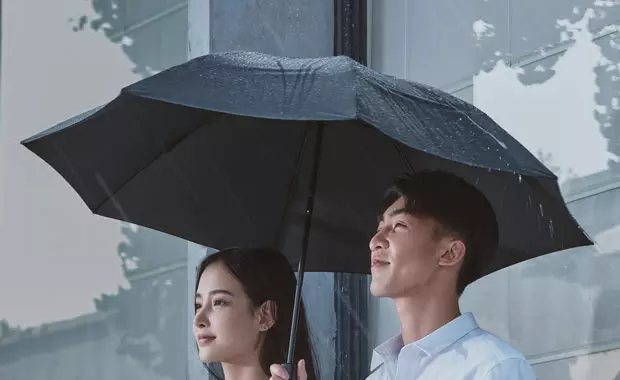 Зонт 90 Points NINETYGO Automatic Reverse Lighting Umbrella Black (Черный) Зонт 90 Points NINETYGO Automatic Reverse Lighting Umbrella Black (Черный)