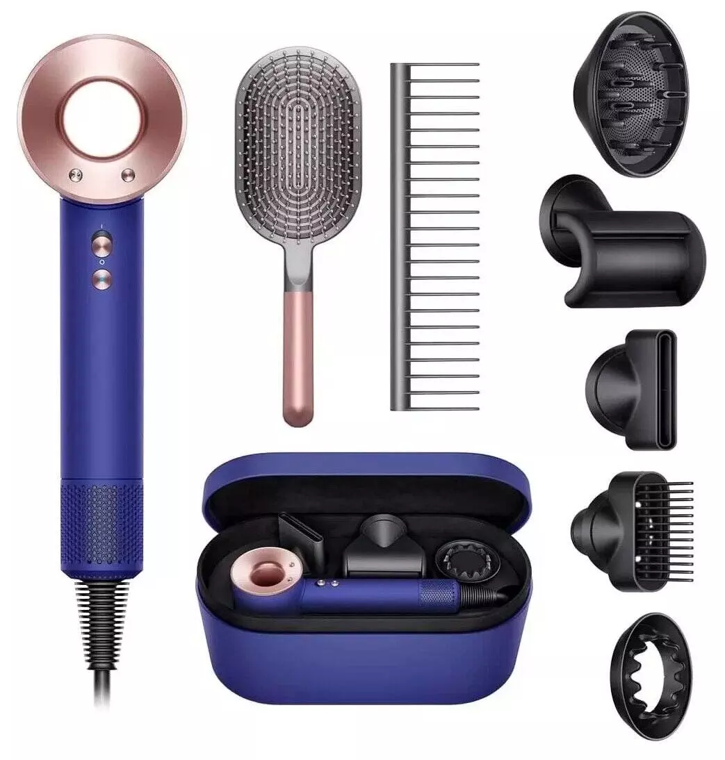 Фен Dyson Supersonic HD07 (Подарочный набор) Vinca Blue/Rose (Синий/Розовый) Global Version Фен Dyson Supersonic HD07 (Подарочный набор) Vinca Blue/Rose (Синий/Розовый) Global Version