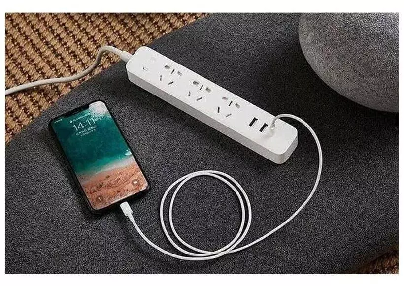 Удлинитель Xiaomi Power Strip 20w 2A1C (XMCXB05MN) 1.8 м White (Белый) Удлинитель Xiaomi Power Strip 20w 2A1C (XMCXB05MN) 1.8 м White (Белый)
