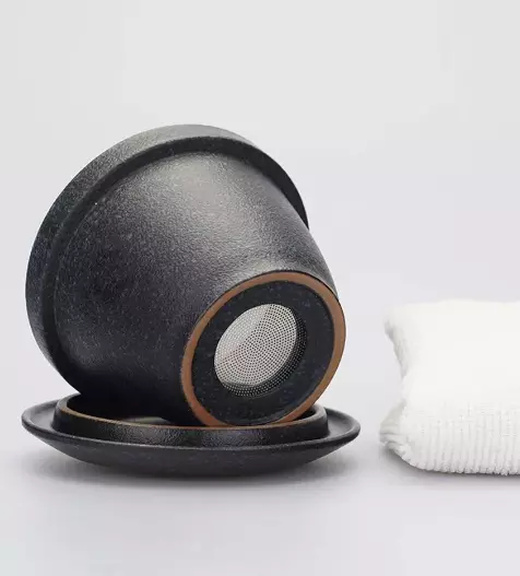 Керамическая чашка для чая Xiaomi Quange (MKT401) Black (Черный) Керамическая чашка для чая Xiaomi Quange (MKT401) Black (Черный)