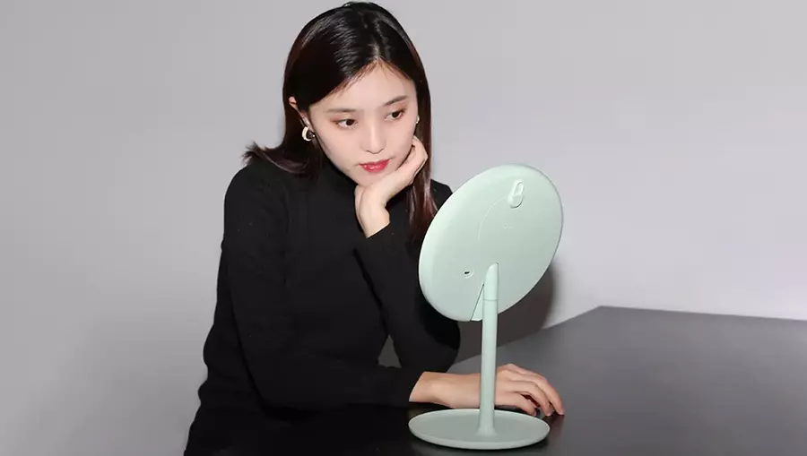 Зеркало косметическое Xiaomi DOCO Daylight Small Pro (M002) Green (Зеленый) Зеркало косметическое Xiaomi DOCO Daylight Small Pro (M002) Green (Зеленый)