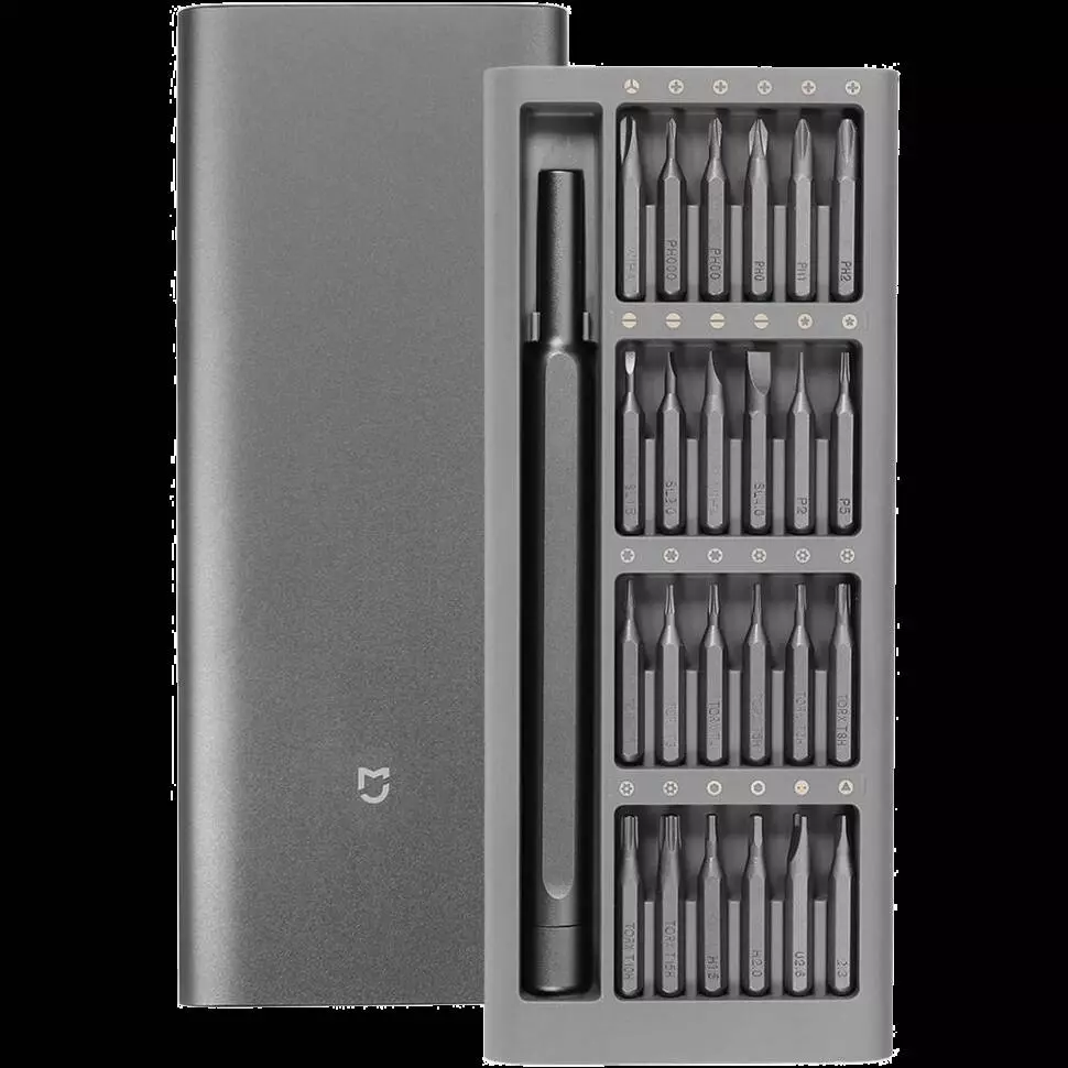 Отвертка с насадками Xiaomi MiJia Wiha Screwdriver Set (25 предм.) Black (Черный) Отвертка с насадками Xiaomi MiJia Wiha Screwdriver Set (25 предм.) Black (Черный)