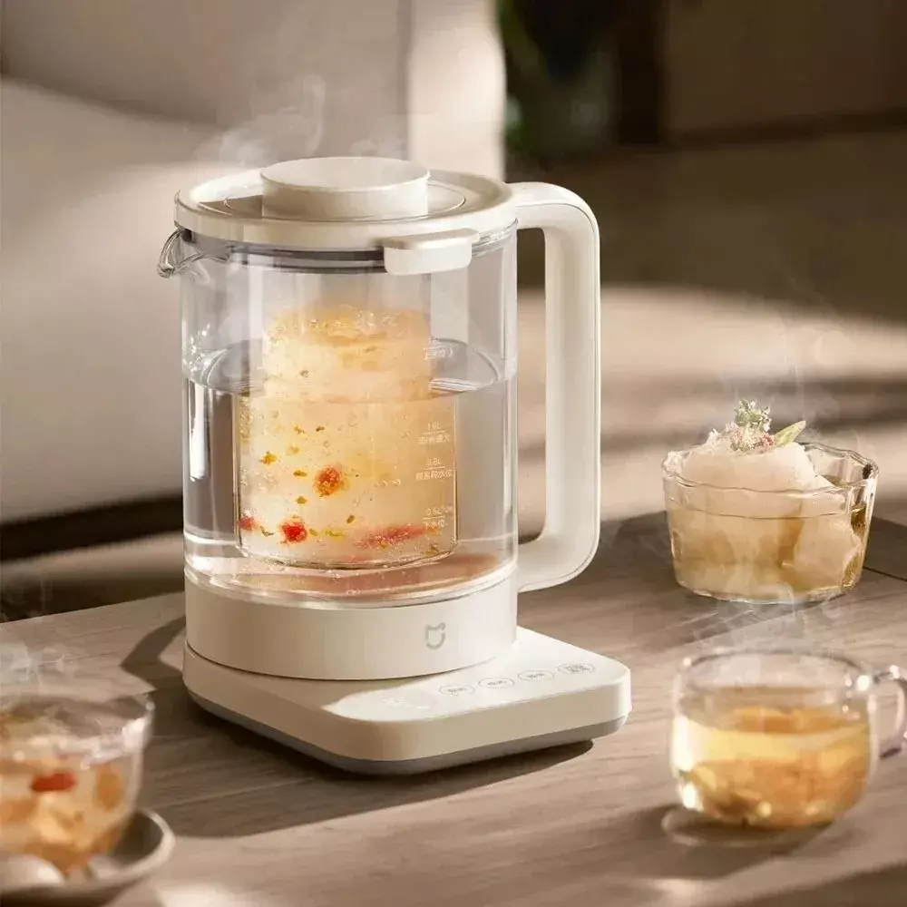Электрочайник Xiaomi Mijia Multifunctional Health Kettle S2 (MJDGNYSH02DEM) 1.5L White (Белый) Электрочайник Xiaomi Mijia Multifunctional Health Kettle S2 (MJDGNYSH02DEM) 1.5L White (Белый)