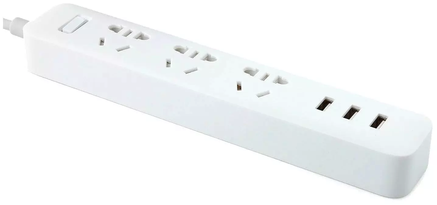Удлинитель Xiaomi Power Strip 3 (XMCXB01QM) 1.8 м Удлинитель Xiaomi Power Strip 3 (XMCXB01QM) 1.8 м