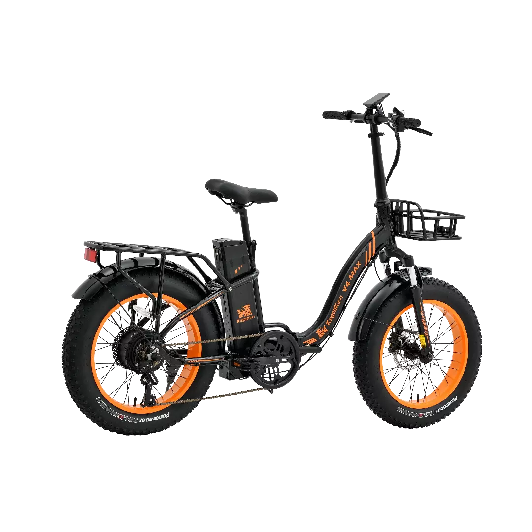 Электровелосипед KugooKirin V4 MAX Black (Черный) Электровелосипед KugooKirin V4 MAX Black (Черный)