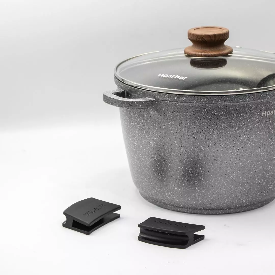 Кастрюля Hoarbar Deep Pot A06 24CM (A0624A) Gray (Серый) Кастрюля Hoarbar Deep Pot A06 24CM (A0624A) Gray (Серый)