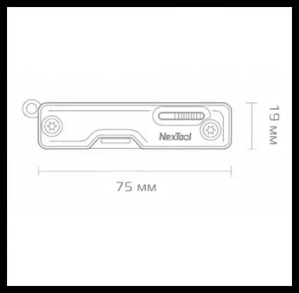Мультитул NexTool Multifunctional Mini Knife (NE20100) (10 функций) Khaki (Хаки) Мультитул NexTool Multifunctional Mini Knife (NE20100) (10 функций) Khaki (Хаки)