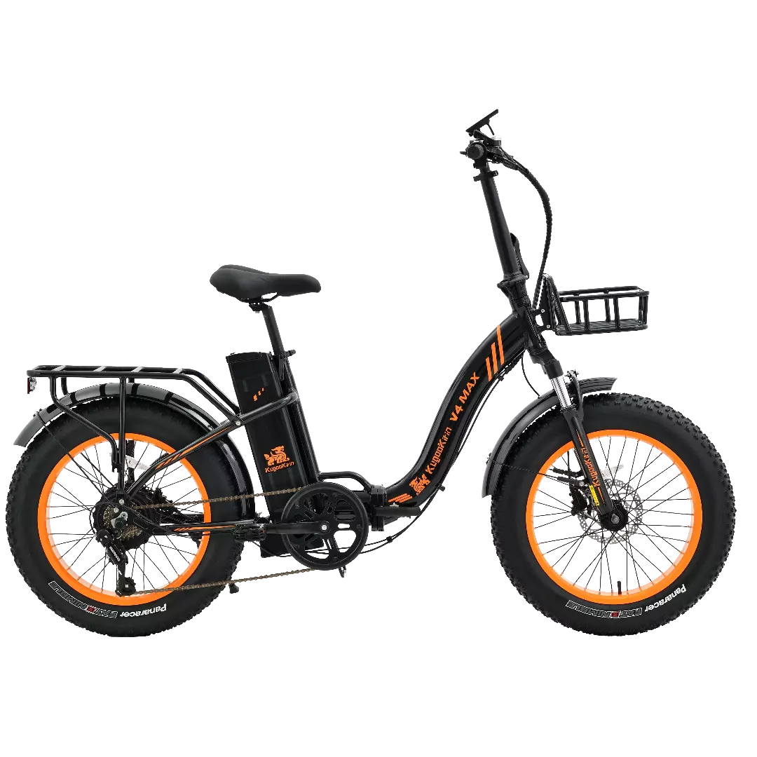 Электровелосипед KugooKirin V4 MAX Black (Черный) Электровелосипед KugooKirin V4 MAX Black (Черный)