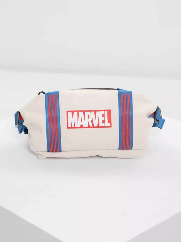 Сумка Xiaomi 90 Points NINETYGO Marvel Casual Crossbody Chest Bag Beige (Бежевый)