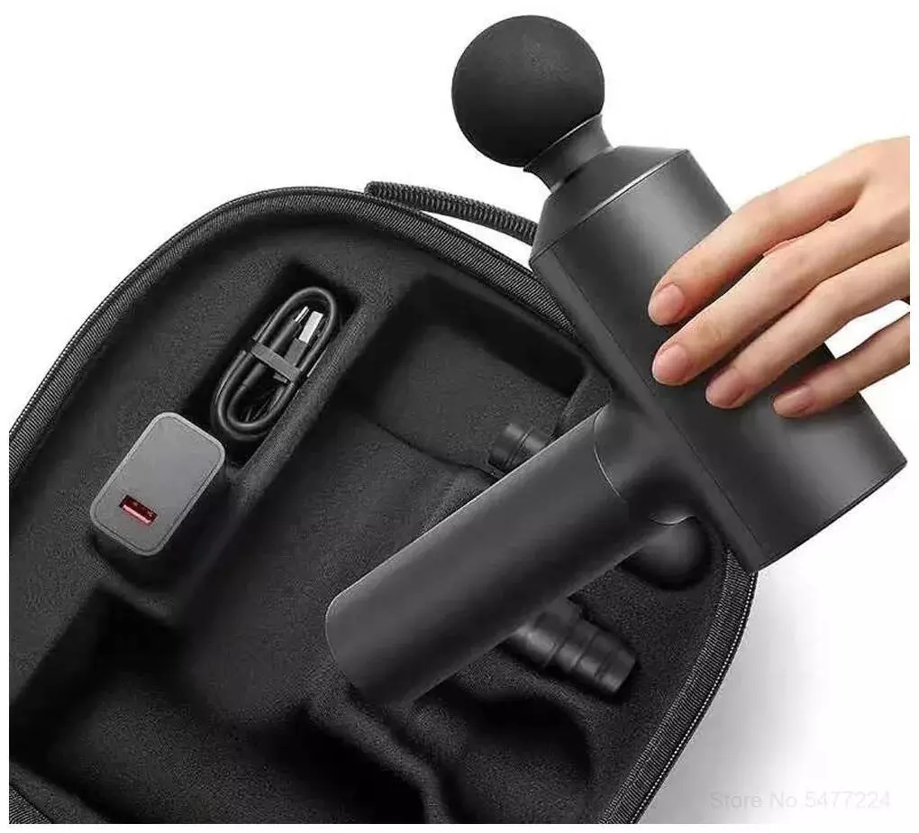 Массажный пистолет Xiaomi Mijia Fascia Gun (MJJMQ01-ZJ) Black (Черный) CN