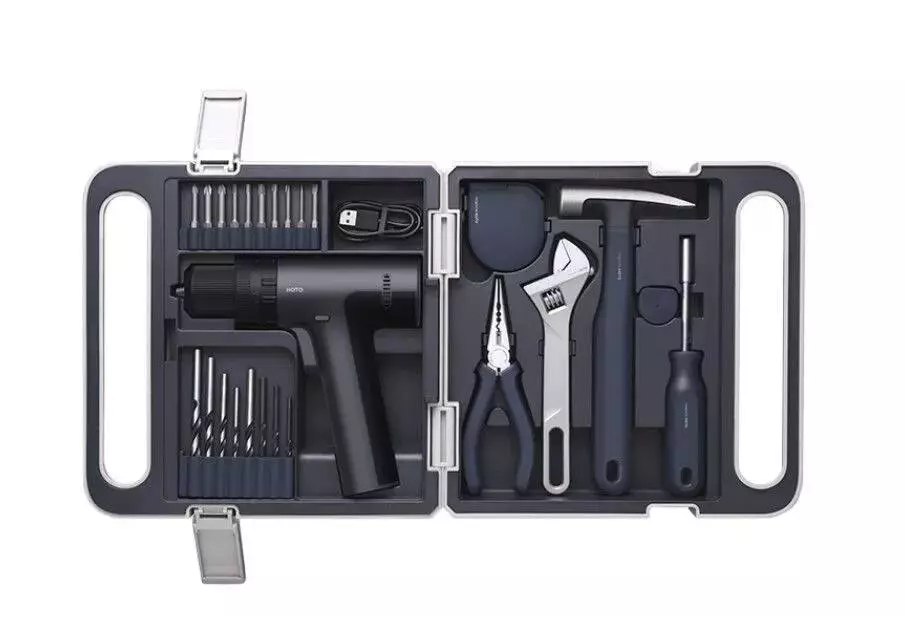 Электрическая дрель-шуруповерт Xiaomi HOTO Manual Tool Set (QWDZGJ002)