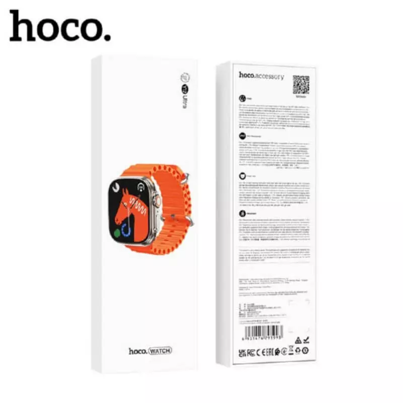 Умные часы Hoco Y12 Ultra Smart Watch Orange (Оранжевый) Global Version Умные часы Hoco Y12 Ultra Smart Watch Orange (Оранжевый) Global Version