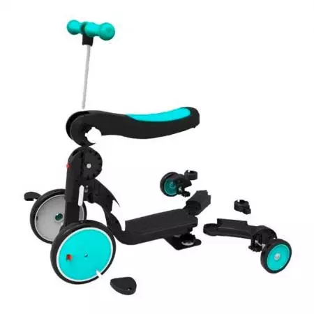 Детский самокат-беговел Xiaomi Bebehoo Deformation Stroller DGN5-2 Blue (Синий) Детский самокат-беговел Xiaomi Bebehoo Deformation Stroller DGN5-2 Blue (Синий)