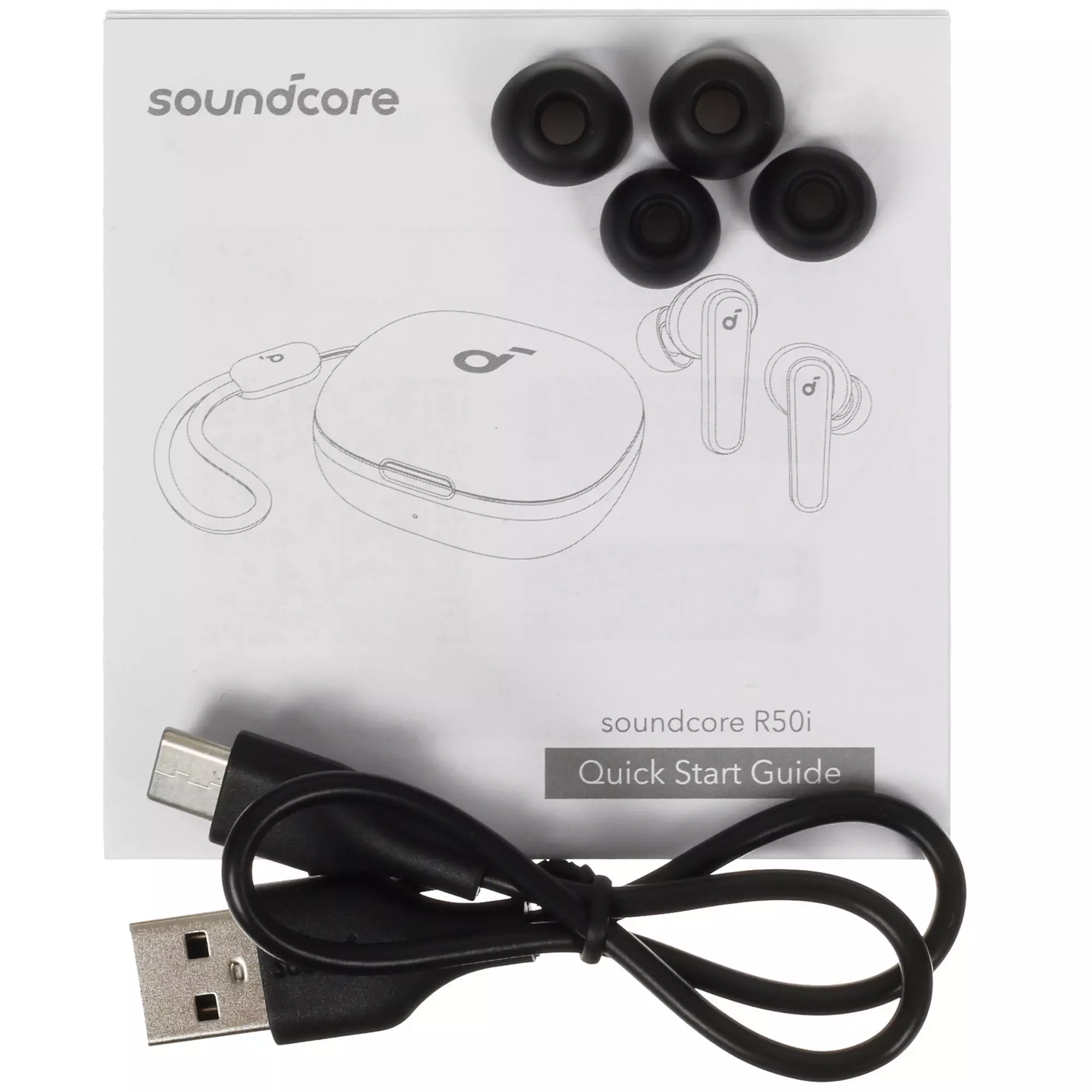 Беспроводные наушники Anker Soundcore R50i Black (Черный) Беспроводные наушники Anker Soundcore R50i Black (Черный)