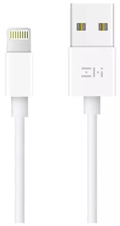 Кабель ZMI USB Apple Lightning MFi 100cm (AL813C) White (Белый)