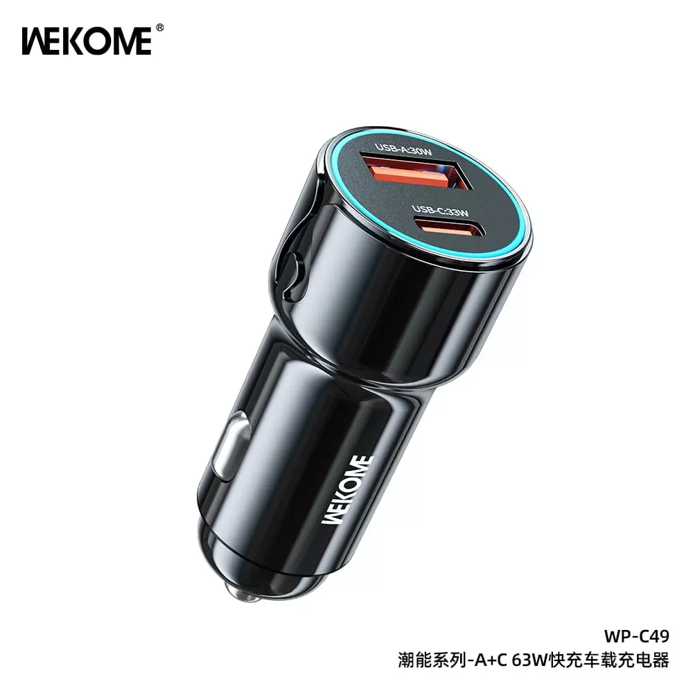Автомобильное зарядное устройство WEKOME WP-C49 30W Автомобильное зарядное устройство WEKOME WP-C49 30W
