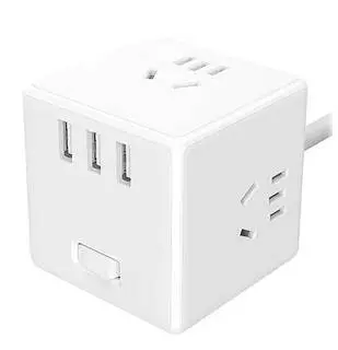 Сетевое зарядное устройство Xiaomi Mijia Rubik's Cube Converter White (Белый) Сетевое зарядное устройство Xiaomi Mijia Rubik's Cube Converter White (Белый)