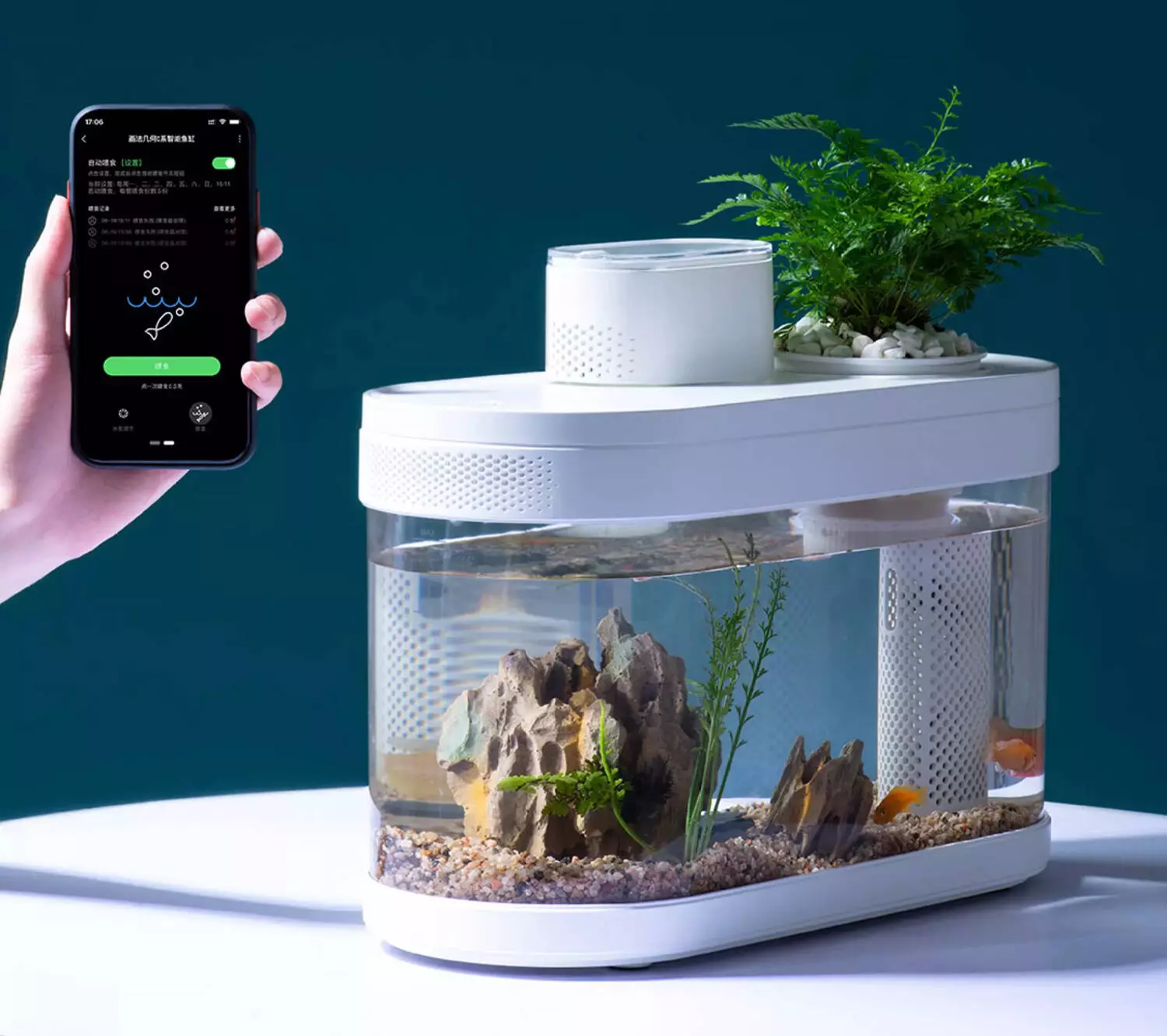 Аквариум Xiaomi Descriptive Geometry C180 Smart Fish Tank Pro Standart Set (HF-JH20201001) White (Белый) Аквариум Xiaomi Descriptive Geometry C180 Smart Fish Tank Pro Standart Set (HF-JH20201001) White (Белый)
