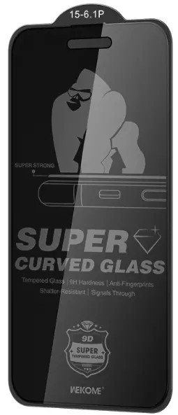 Защитное стекло WEKOME антишпион для iPhone 15 Pro MAX / WTP-092 Privacy Защитное стекло WEKOME антишпион для iPhone 15 Pro MAX / WTP-092 Privacy