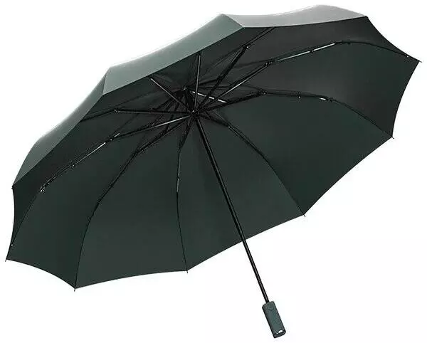 Зонт Zuodu Full Automatic Umbrella Led Green (Зеленый)