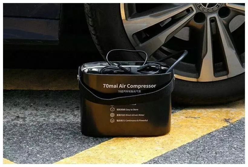 Автомобильный компрессор 70mai Air Compressor (Midrive TP01) Black (Черный) Global Version Автомобильный компрессор 70mai Air Compressor (Midrive TP01) Black (Черный) Global Version
