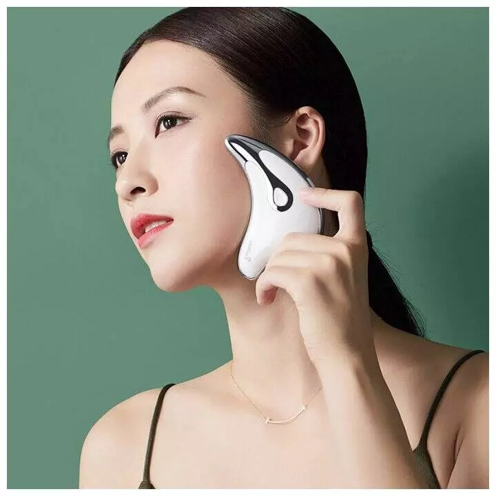 Массажер для лица WellSkins Lifting and Scraping Massager (WX-BJ808) White (Белый) Массажер для лица WellSkins Lifting and Scraping Massager (WX-BJ808) White (Белый)